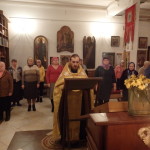Новогодний молебен