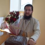 Прихожане храма  поздравили настоятеля иерея Кирилла Суглобова с днем рождения.
